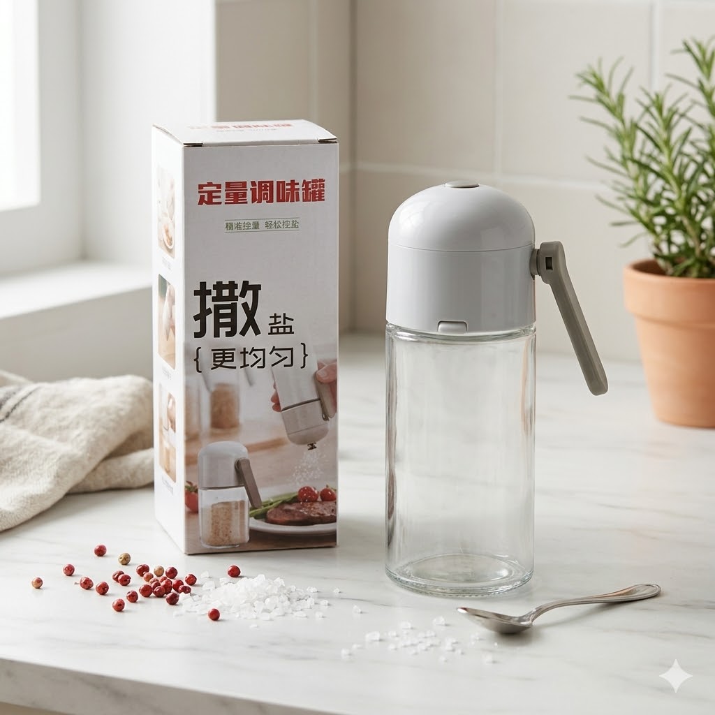 SPICE JAR AUTOMATIC SALT 280ML MSB-196