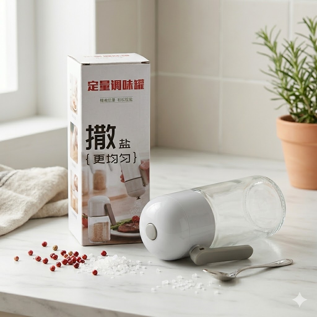 SPICE JAR AUTOMATIC SALT 280ML MSB-196