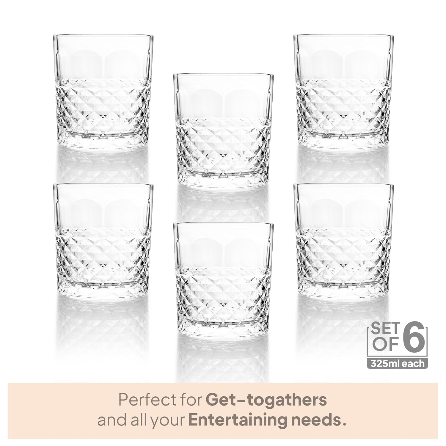 UNITY JUICE GLASS 200ML 6PCS SET