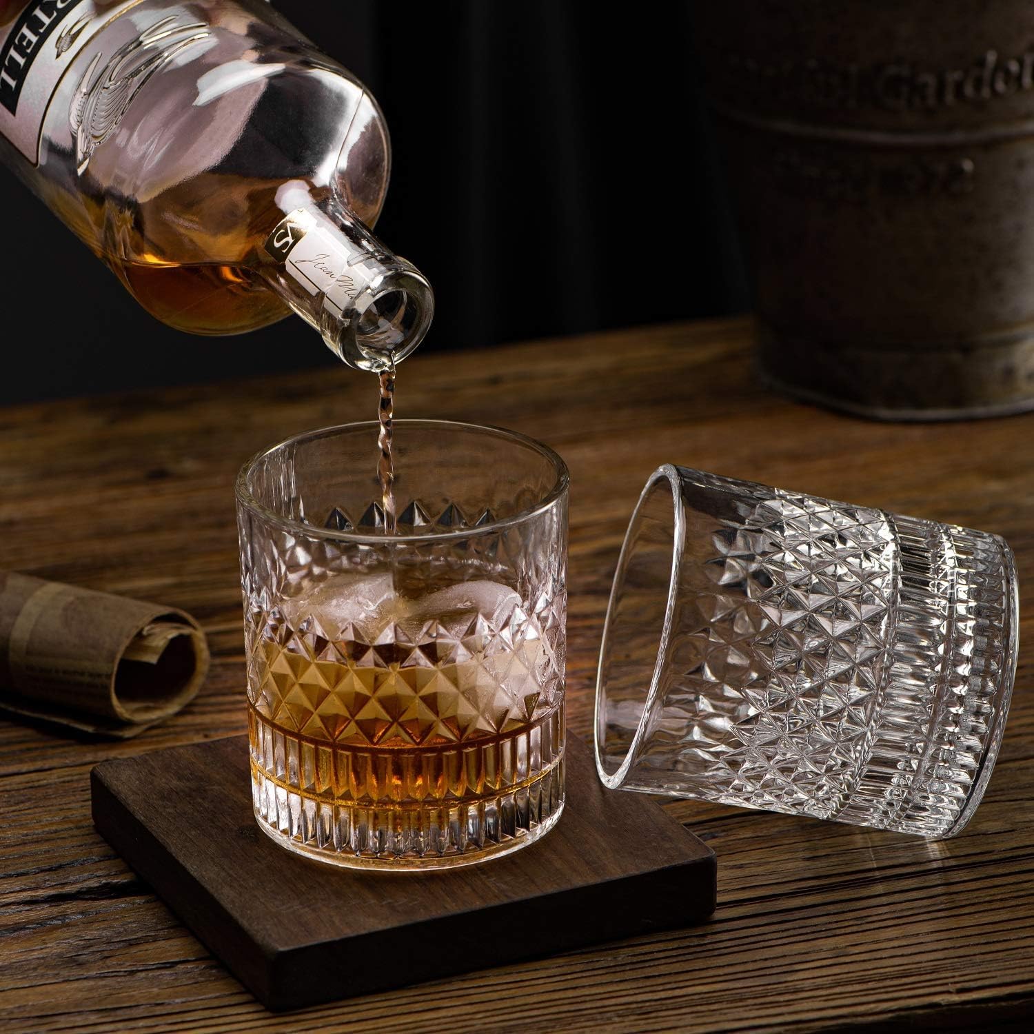 CRYSTL JUICE GLASS 200ML 6PCS SET