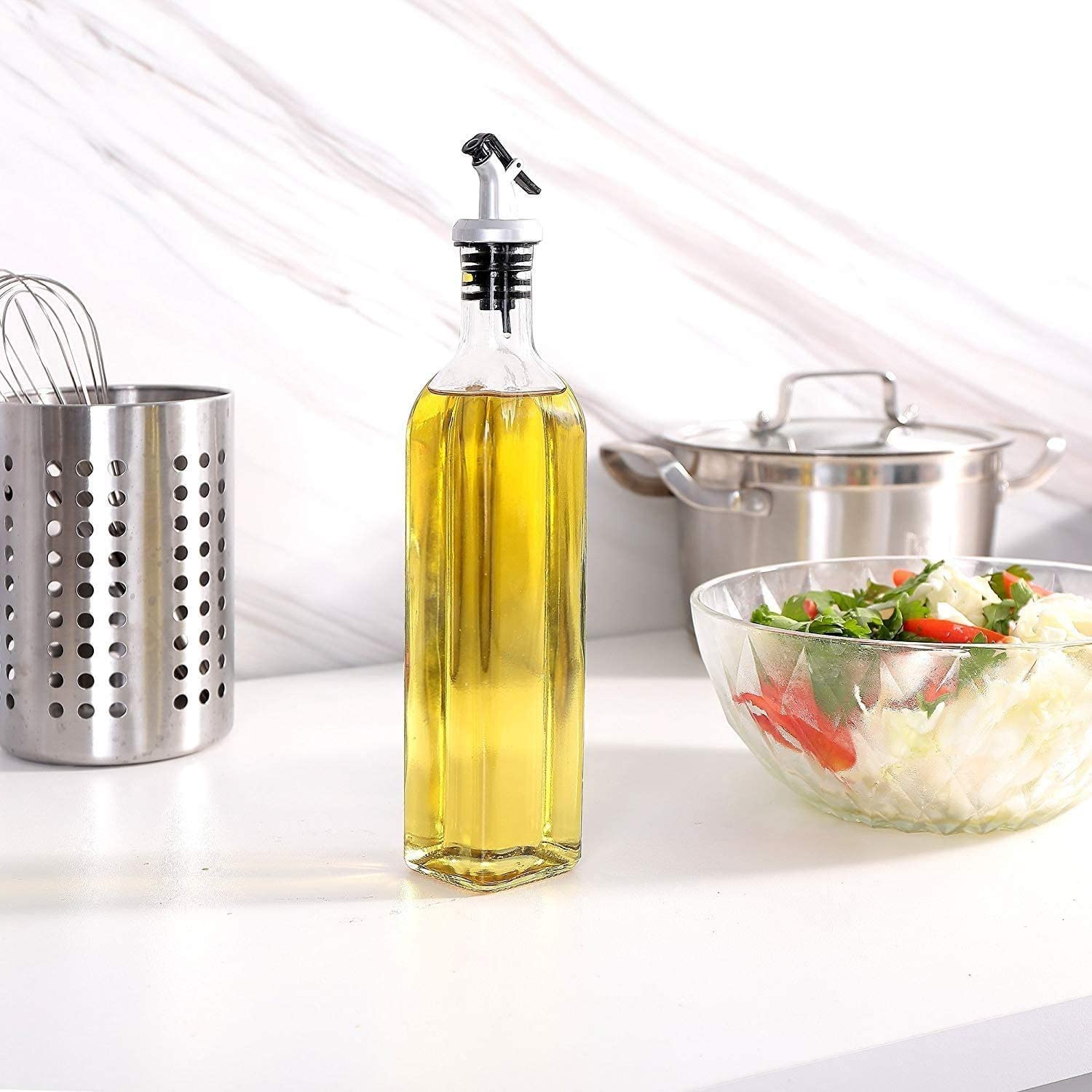 500ML Oil Bottle Glass Without Lid