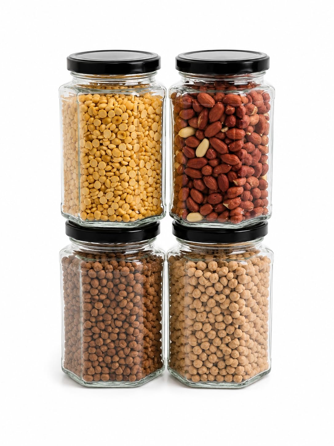 250ML Hexagonal Jar Without lid