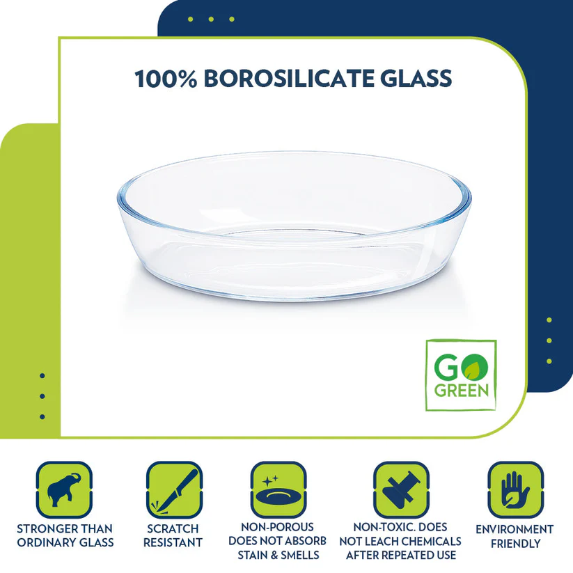Oval Glass Baking Dish TYKP-1.5L