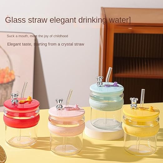 HAPPY EVERY DAY TEDDY BOTTLE 450ML MSB-217