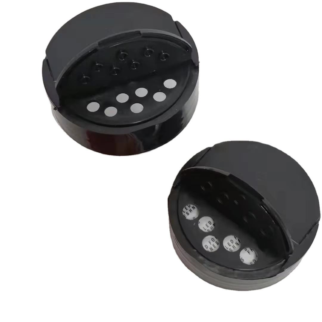 38MM SPICE BLACK VERGINE PLASTIC CAP