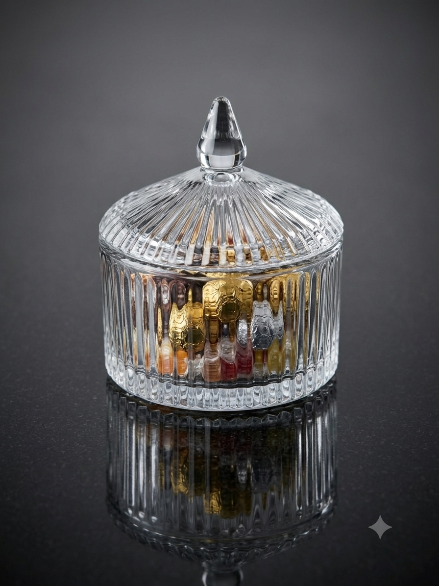 CANDY JAR 3.5 INCH 1 PCS BOX PACK DM611-2