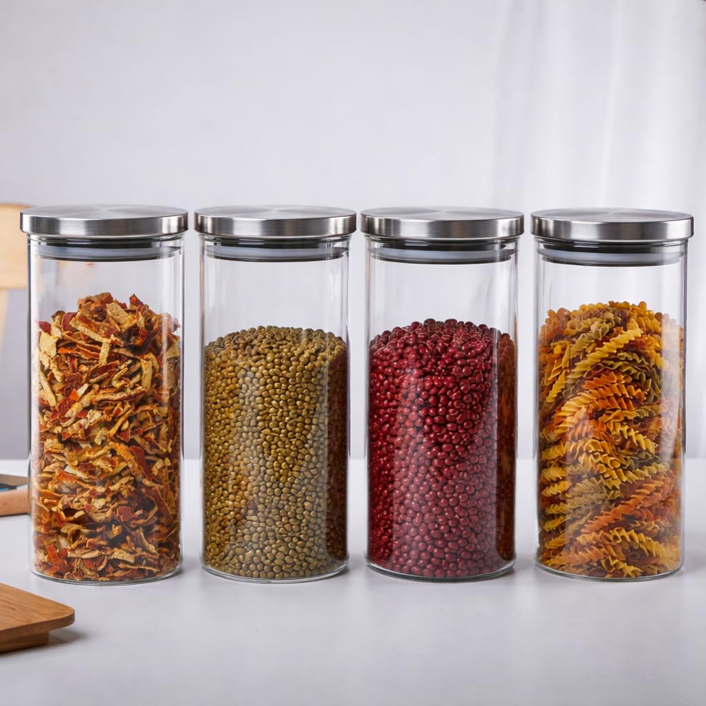 STEEL LID JAR ROUND 320ML 3PCS SET WD10-320-L3-SS