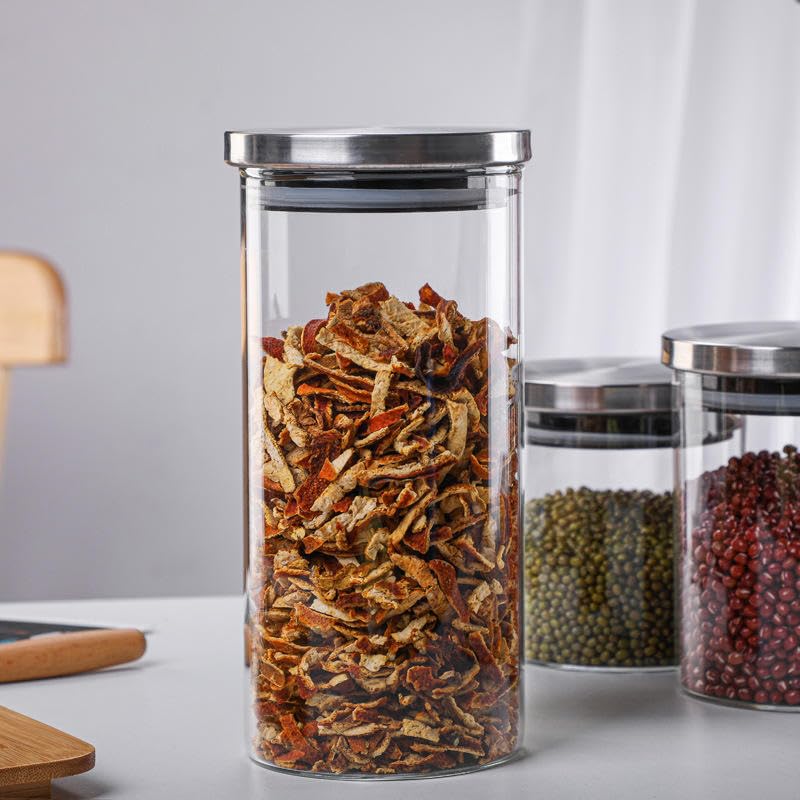 STEEL LID JAR ROUND 320ML 3PCS SET WD10-320-L3-SS