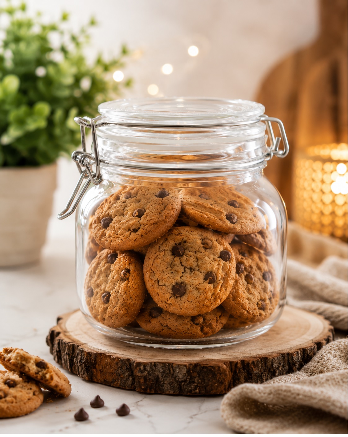 SWING CAP SQUARE JAR 750ML BOX PACK H4073G-4