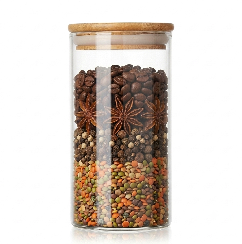 WOODEN LID ROUND 320ML 1PC SMG-11