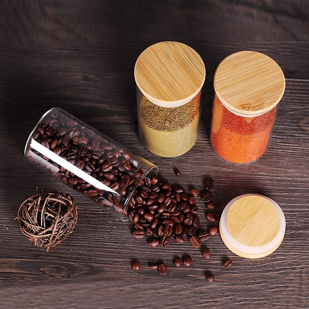 WOODEN LID JAR ROUND 270ML 1 PC SMG-10