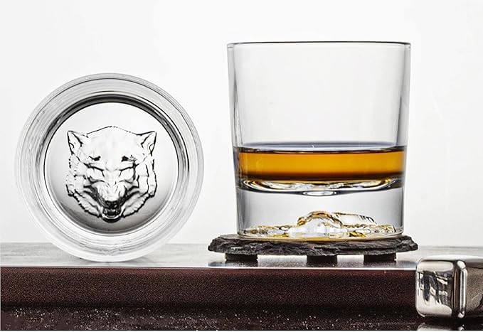 WOLF BOTTOM WHISKY GLASS 300ML 6PCS SMV5051B