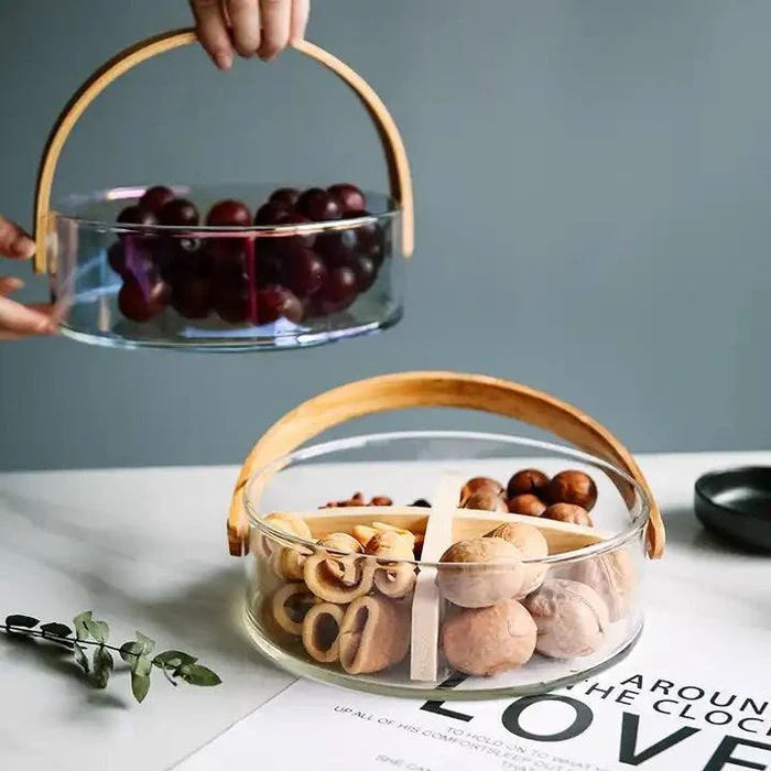 SUPER 2.2 LTR FRUIT BASKET WITH HANDLE COL BOX WTL02