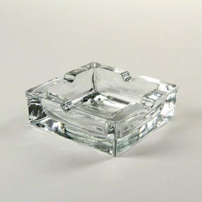 DELI 6" INCH SQUARE ASH TRAY COL BOX