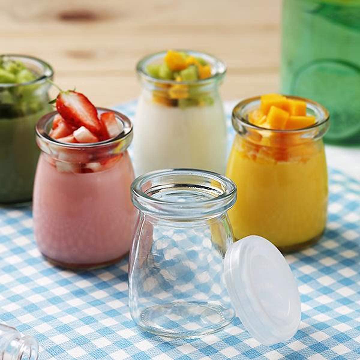 PUDDING JAR 100ML 6 PCS SET BOX PACK 23129 | GTY-2512