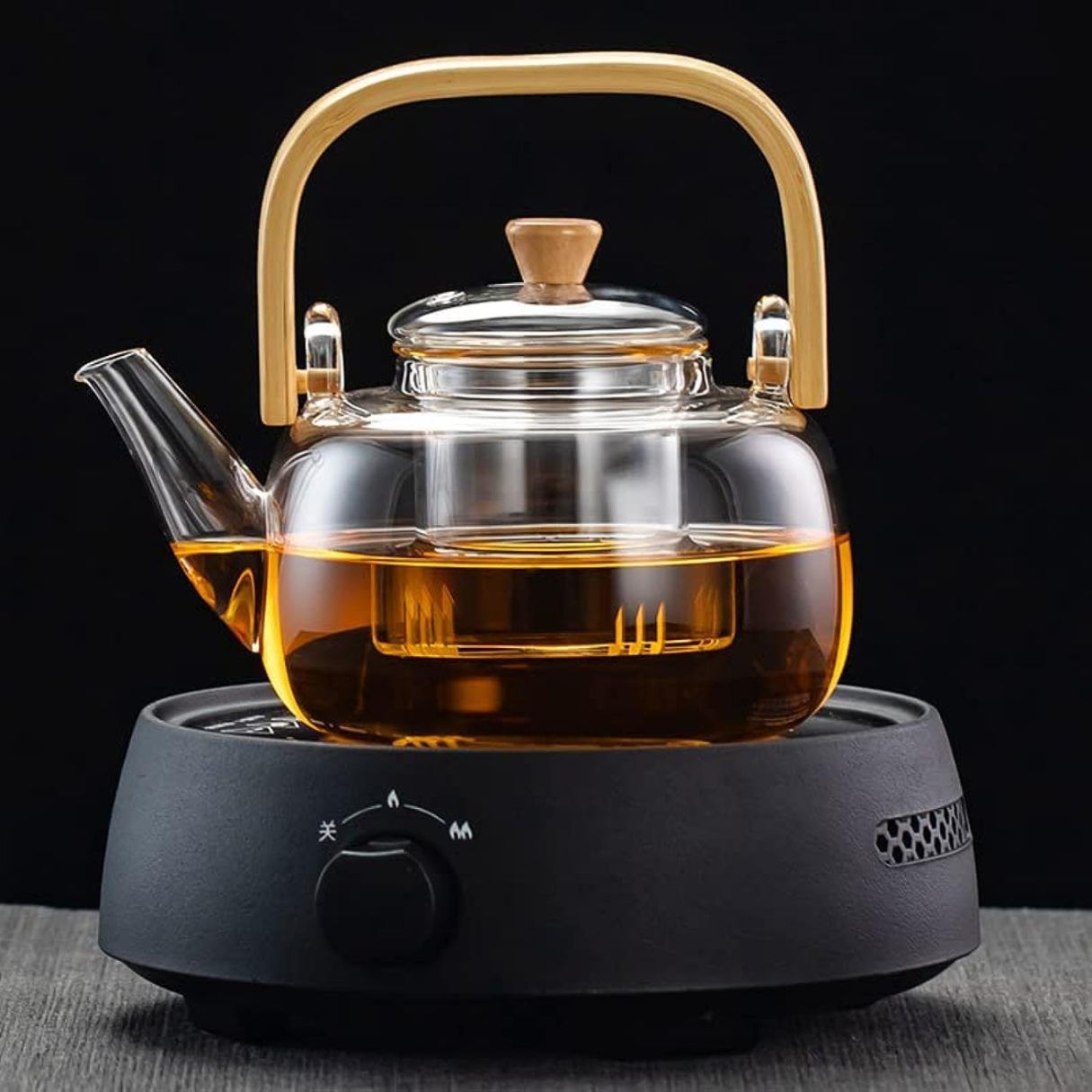 GOOD MOMENTS TEA KETTLE WOODEN HANDL 900ML