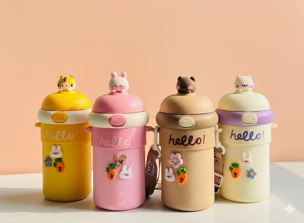 HELLO KITTY SIPPER BOTTLE 500ML