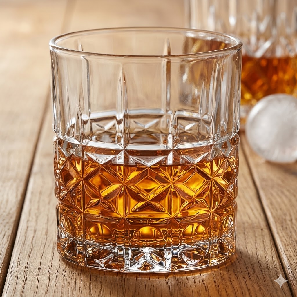 WHISKY GLASS 350ML 6PCS SET
