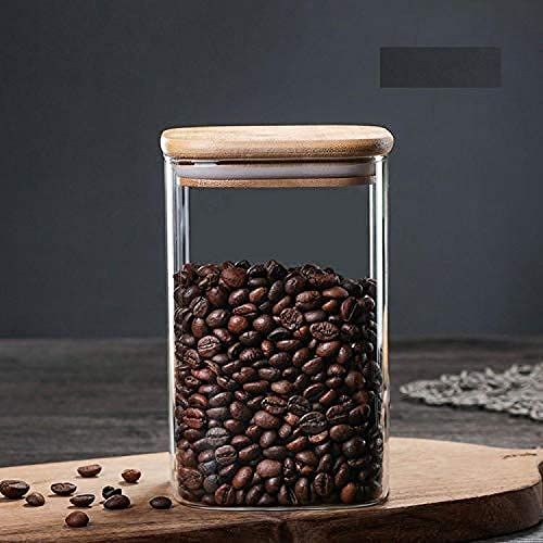 WOODEN LID JAR SQUARE 1.2LR