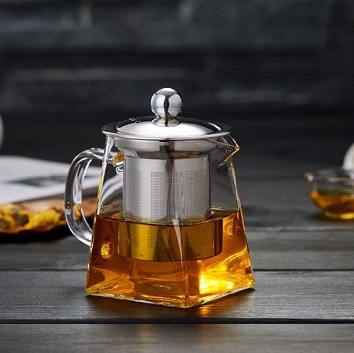 GREEN TEA KETTLE SQUARE 550ML