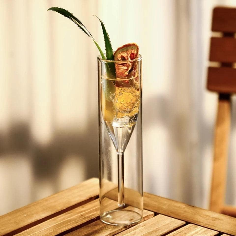 DW CHAMPAGNE DEINKING GLASS 150ML WHITE BOX 1PCS  22969 I DW CHAMPGNE