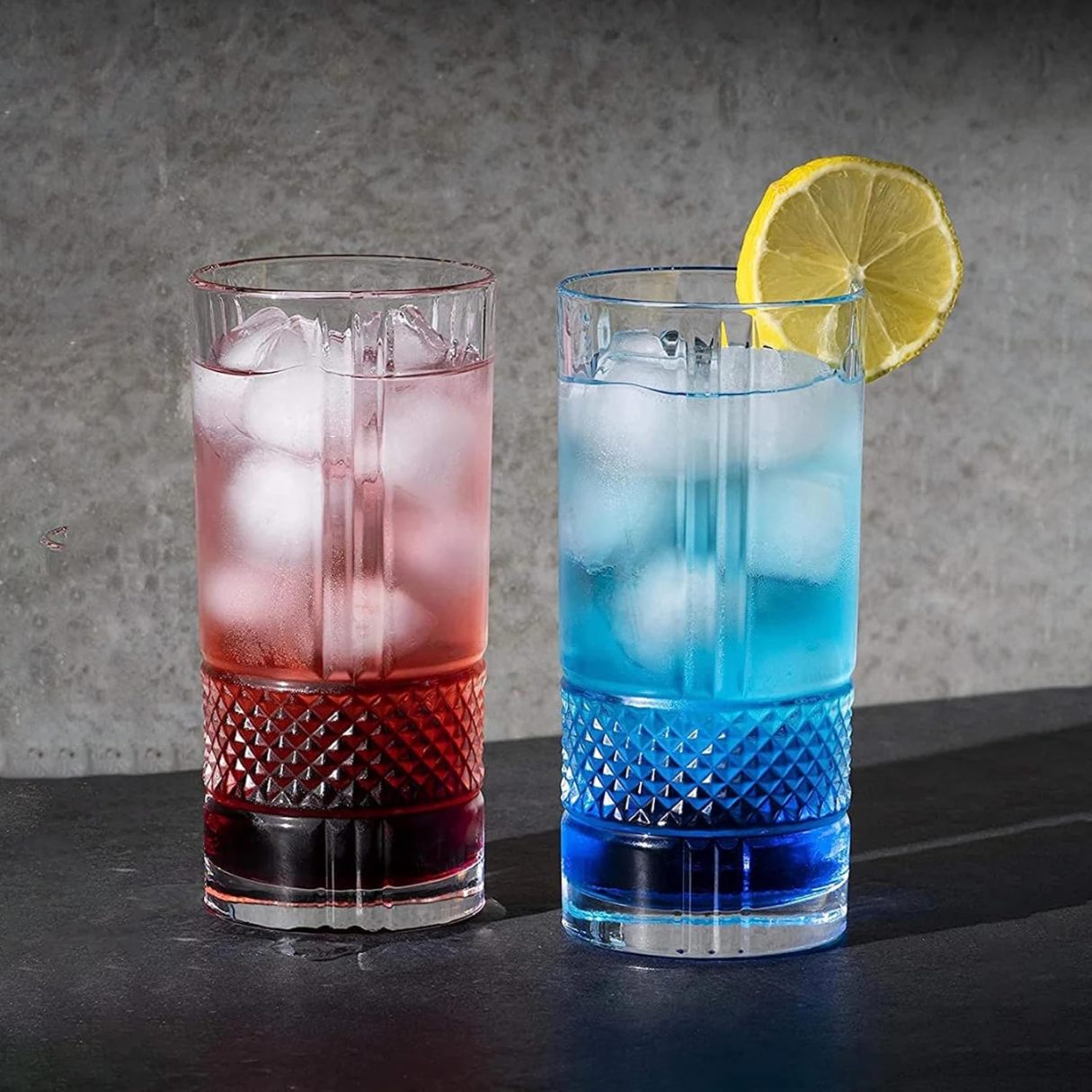DELI JUICE WATER GLASS 278ML 6PCS