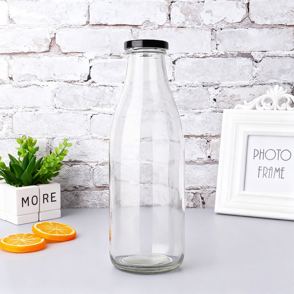 500ML GM MILK BOTTLES GOLD  WITH LID