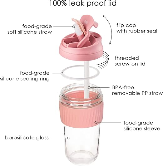 DUAL4 GLASS MUG 500ML 22176 | H54-500