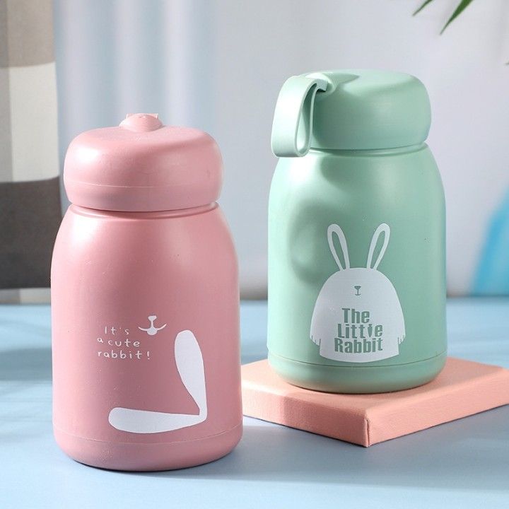 GLASS WATER BOTTLE RABBIT 22261 | H6-2201