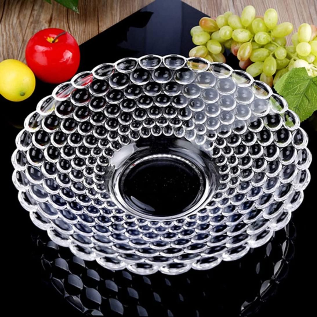 FRUIT PLATE TR DIAMOUND 9.5 INCH