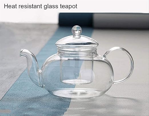 GREEN TEA KETTLE GLASS  STRAINER 800M 23147