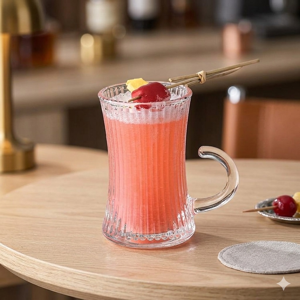 Lining Tea Cup 100ml 6 Pcs Set
