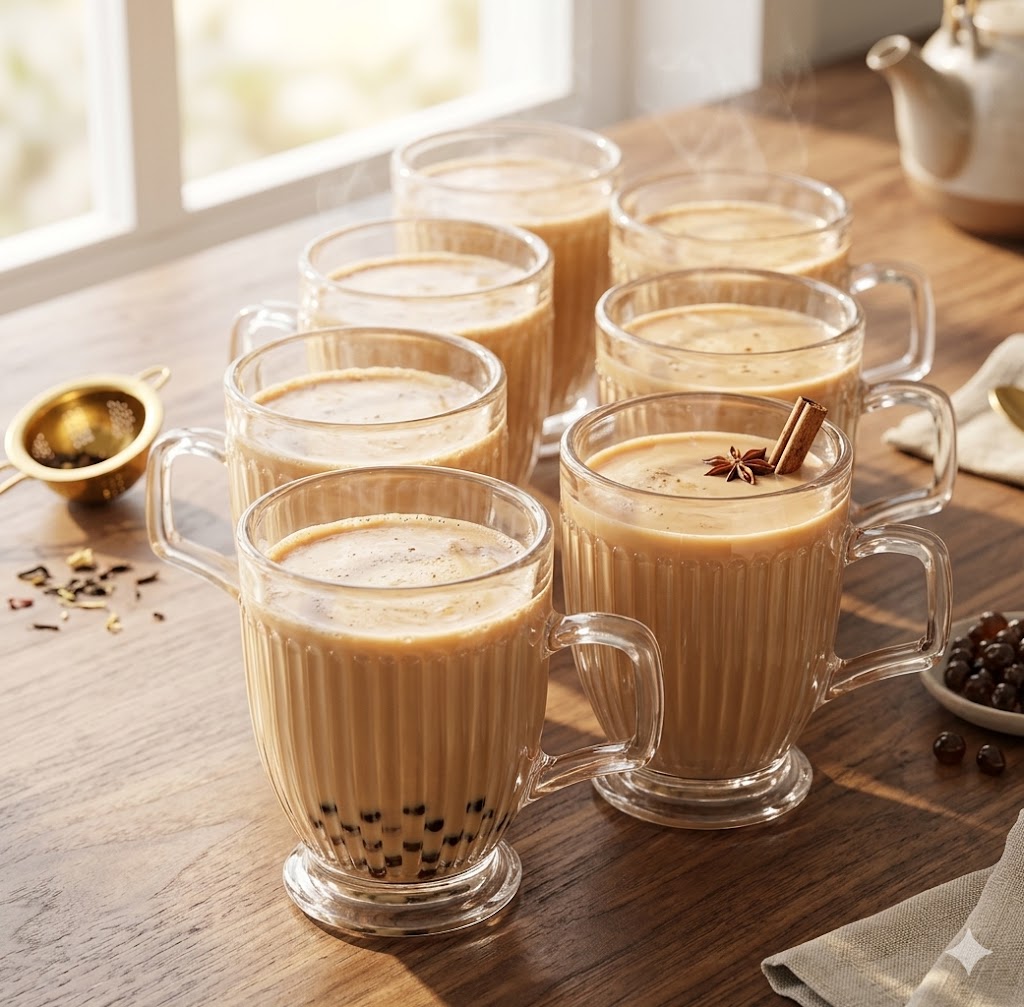 Tea Cup 90ml 6 Pcs Set