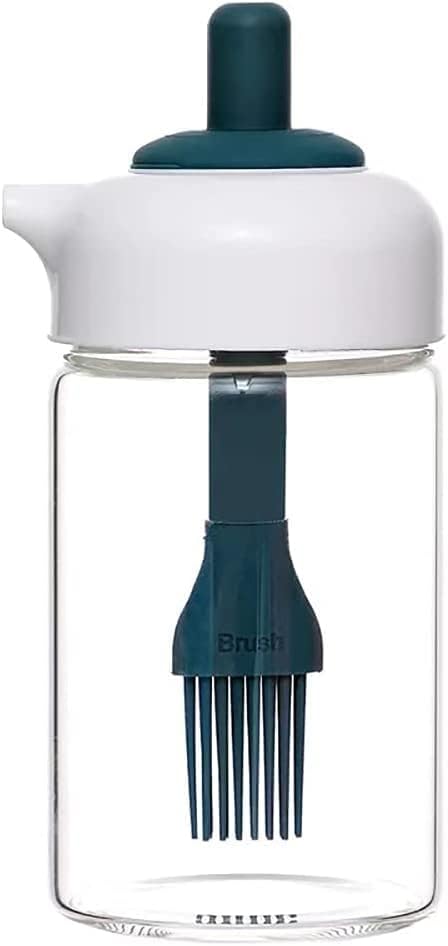 GLASS OIL BRUSHJAR 230ML 1PCS 23196 | MSB-118