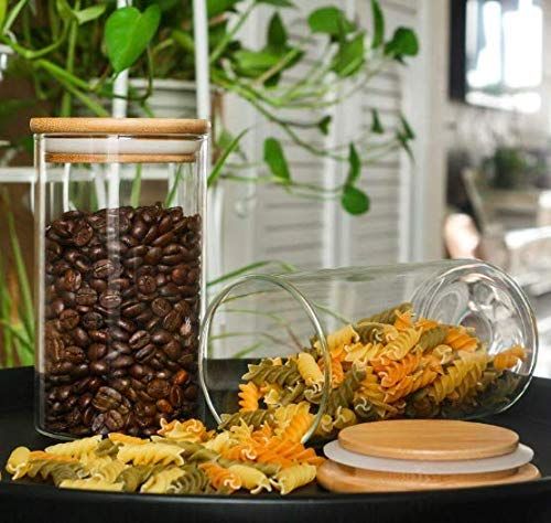 WOODEN LID JAR ROUND  1050ML 20148 | GDN10-1050-BB