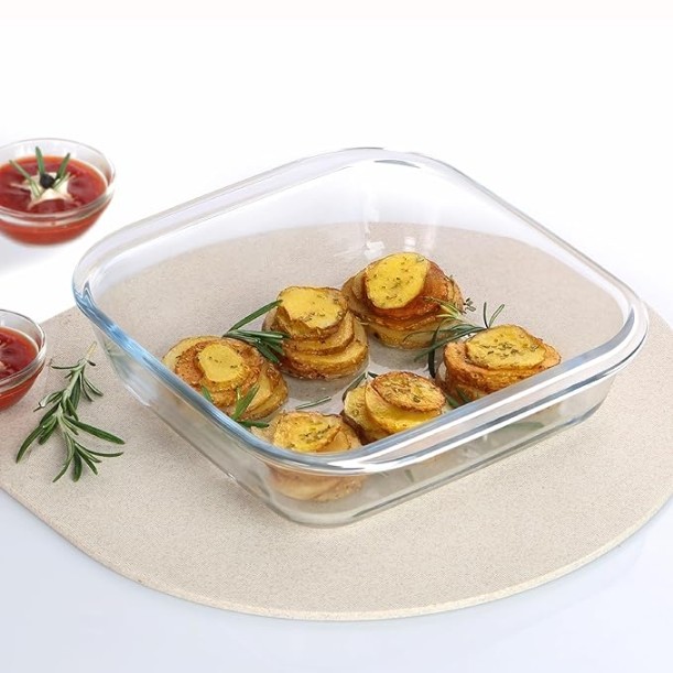BAKING DISH 0.9 SQUARE