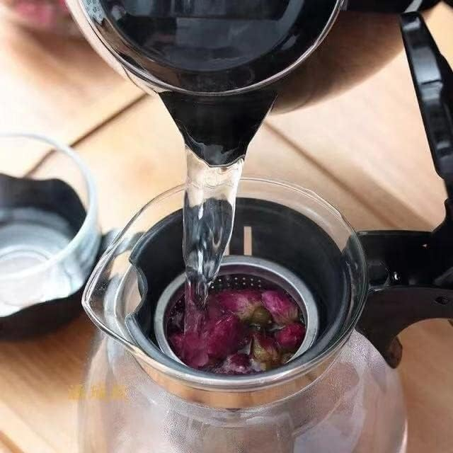 GREEN TEA STRAINER GLASS KATTLE 1L  22892 | W60-1000-A