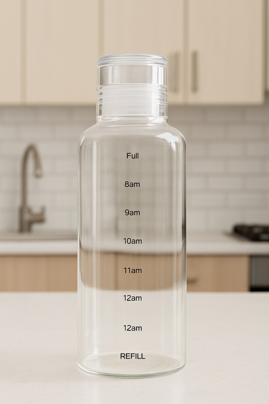 BOROSILICATE WATER BOTTLE 350ML