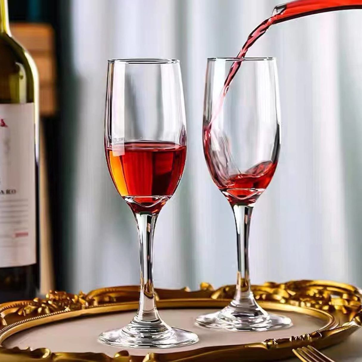 CHAMPAGNE WINE GLASS 165ML 6PCS SET