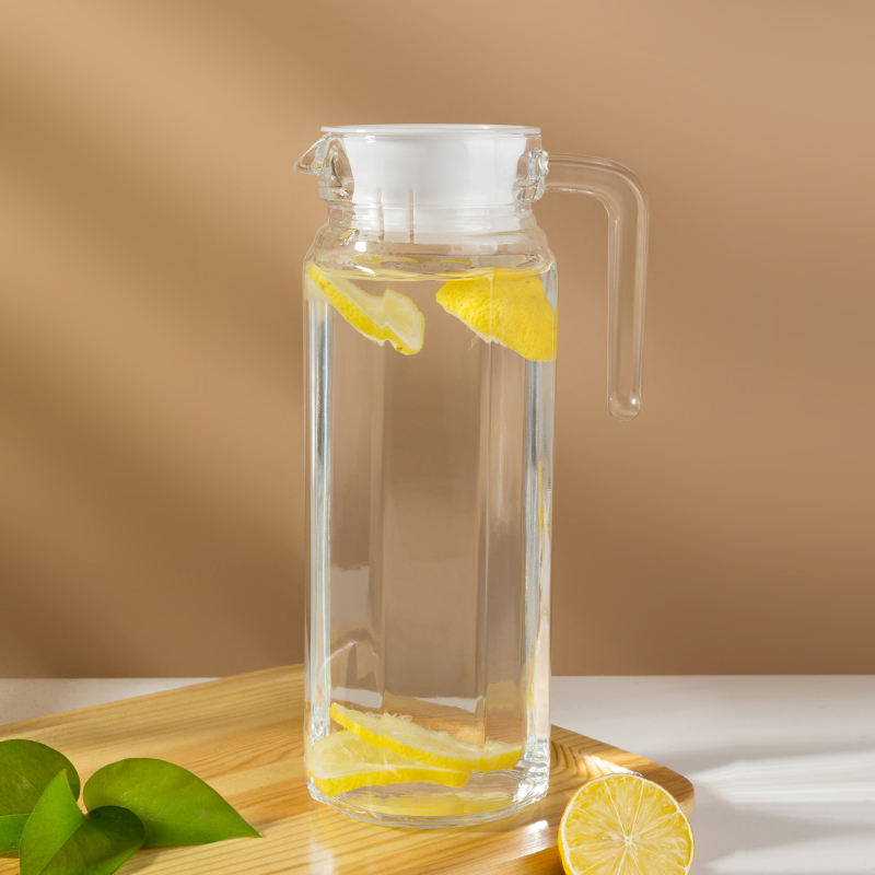 GLASS WATER JUG BULK PACK 1.1 LTR