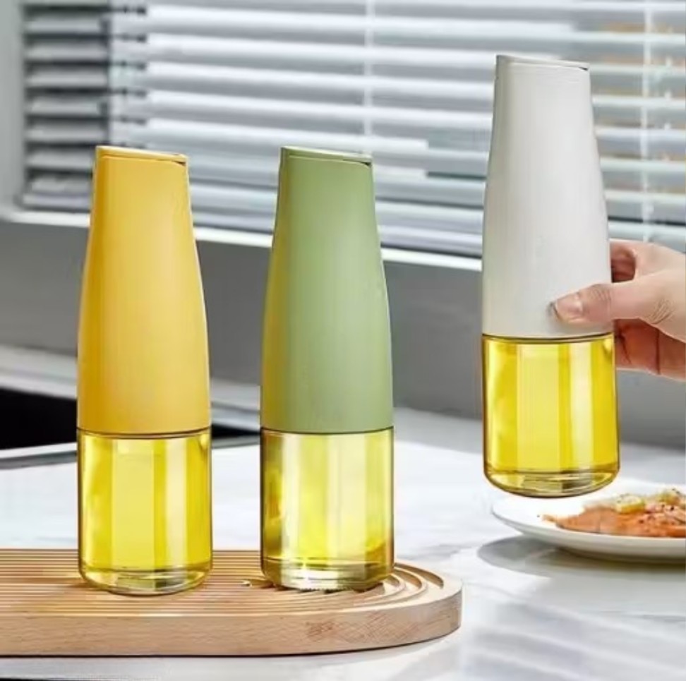 OIL BOTTLE SS CLIP 450ML 1PCS BOX PACK  VX-49