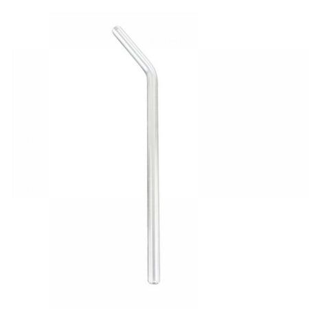 Empty Glass Straw White