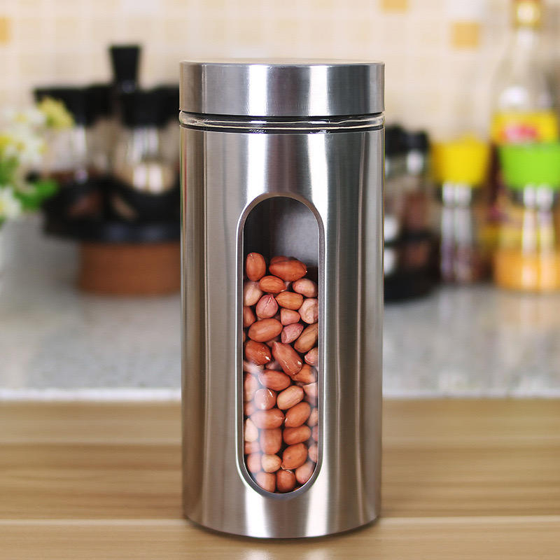 WINDOW CANISTER 800ML 1PCS BOX PACK
