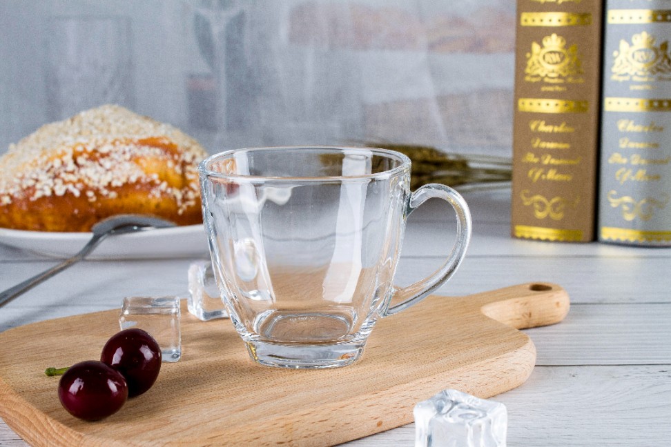SQUARE TEA CUP 195ML 6PCS XZB47