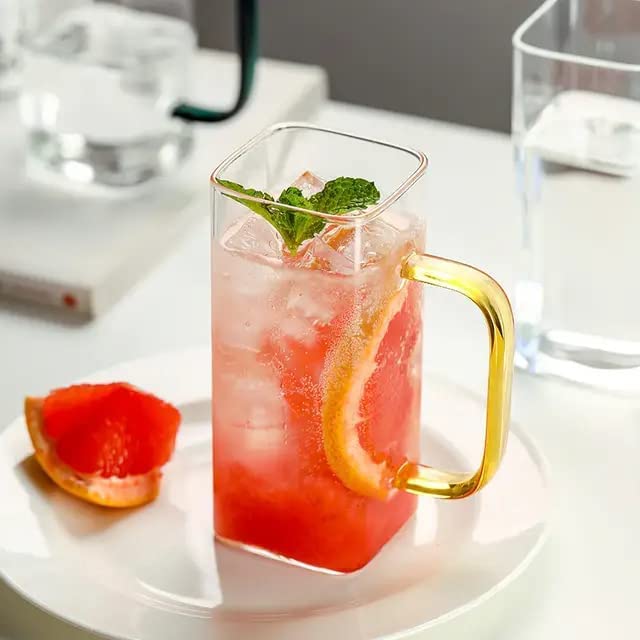 SQUARE MASON JAR 400ML 1 PCS