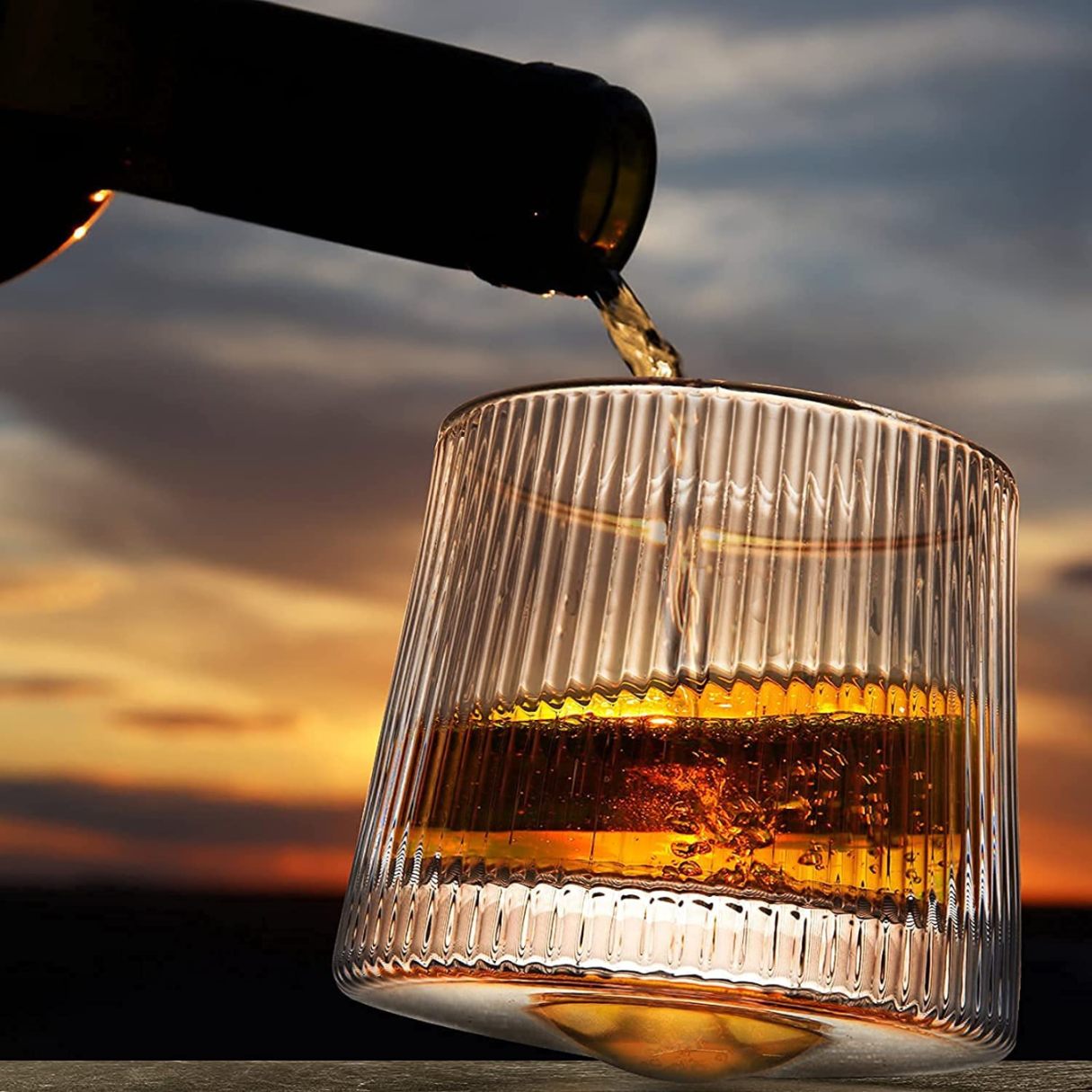 DANCING B  WHISKY GLASS 160ML 6PCS SET