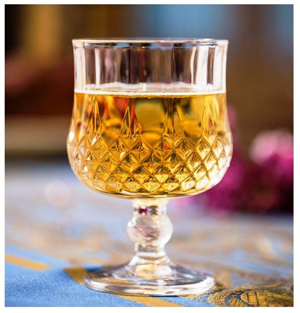 CRYSTAL BRANDY GLASS 6PCS 190ML Y3201-3