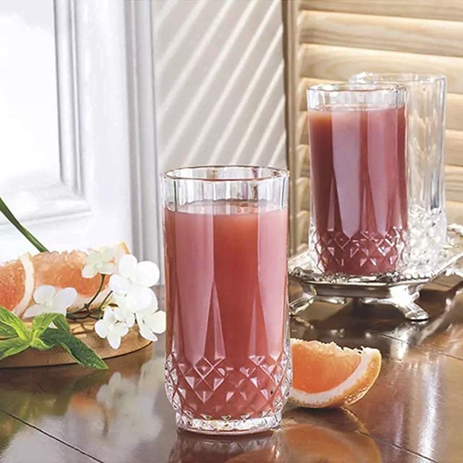 LONG4 RAJWADI GLASS 300ML 6PCS 21560 | AC-09