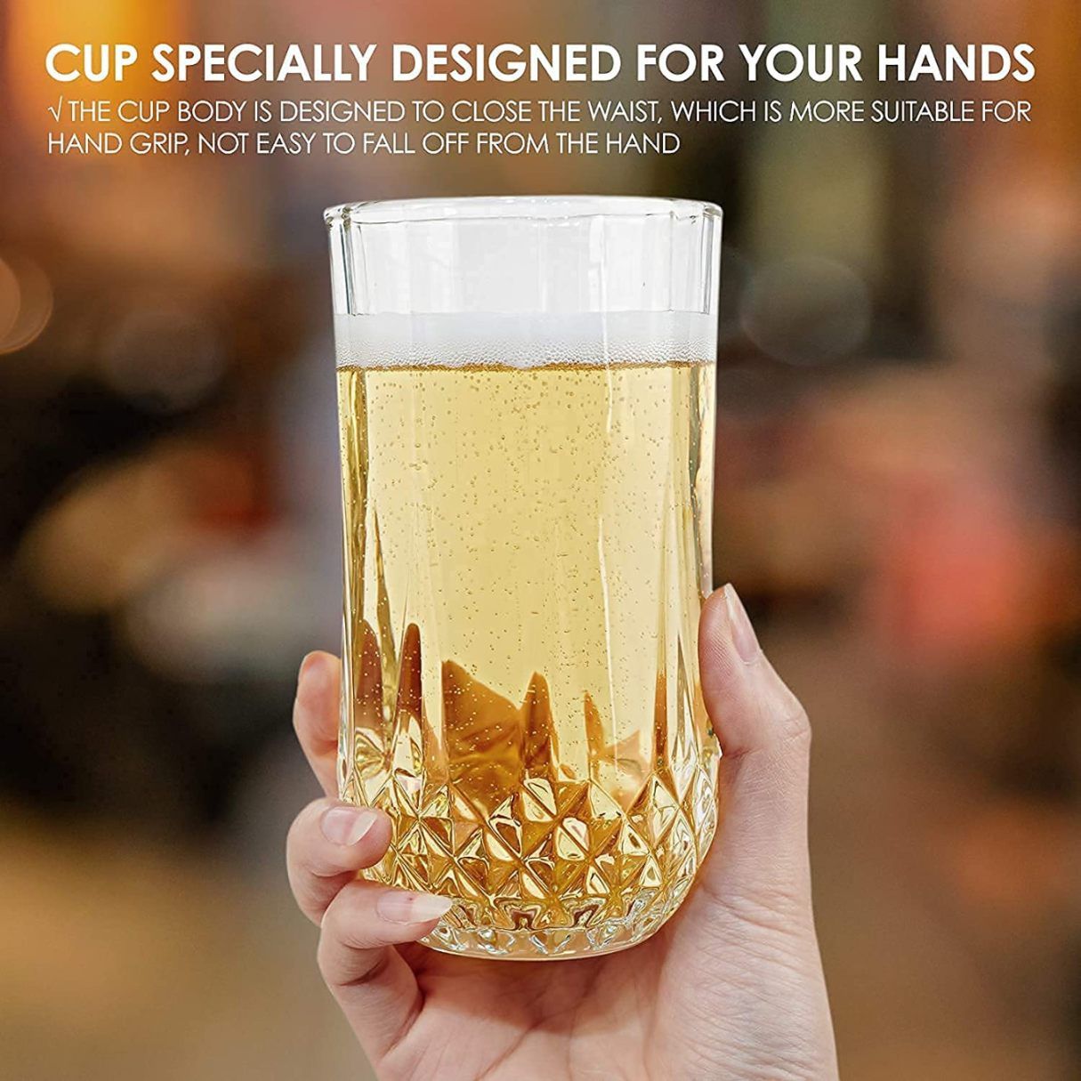 LONG4 RAJWADI GLASS 300ML 6PCS 21560 | AC-09