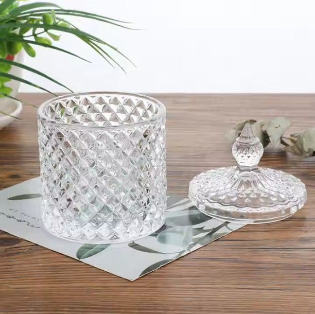 CRYSTAL CANDY JAR 350ML  TG016